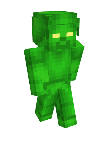 Biwonics Green Steve Minecraft Skin